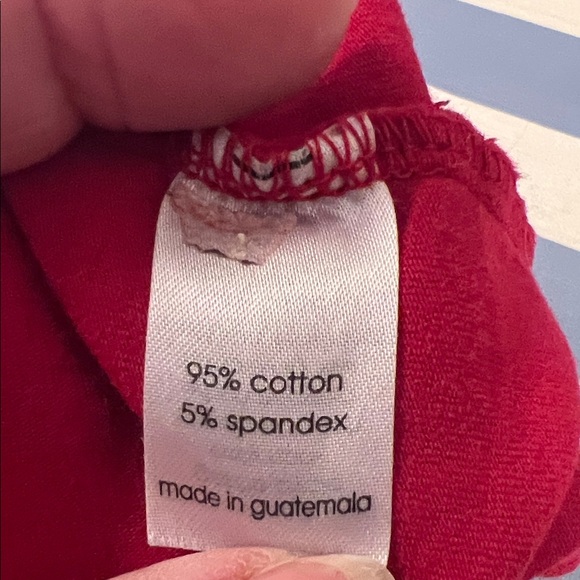 Venezia Women's Red V Neck Long Sleeve Top - Picture 10 of 11